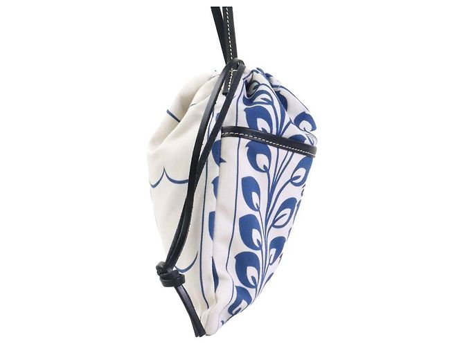 Loewe Schultertasche aus Canvas und Leder - Ansicht 2