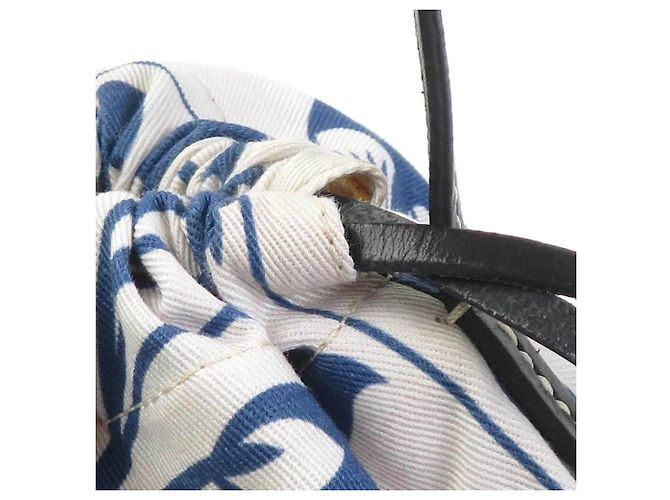 Loewe Schultertasche aus Canvas und Leder - Ansicht 7