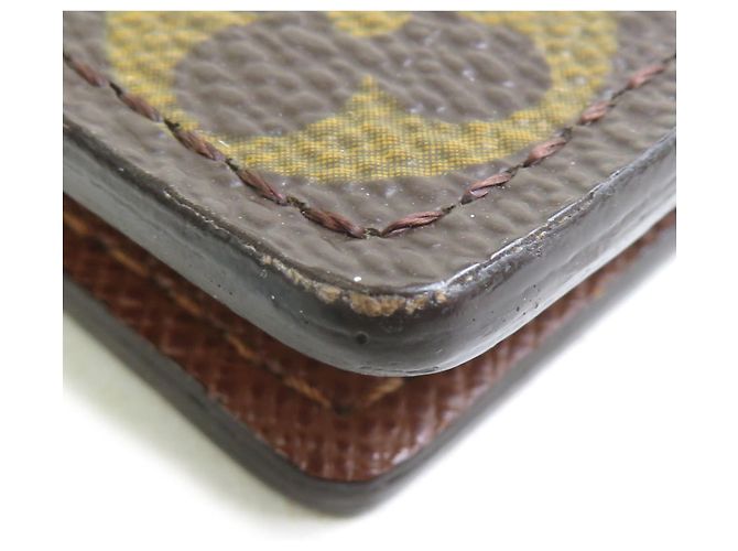 Cartera bi-fold Louis Vuitton en Monogram marrón - vista 5
