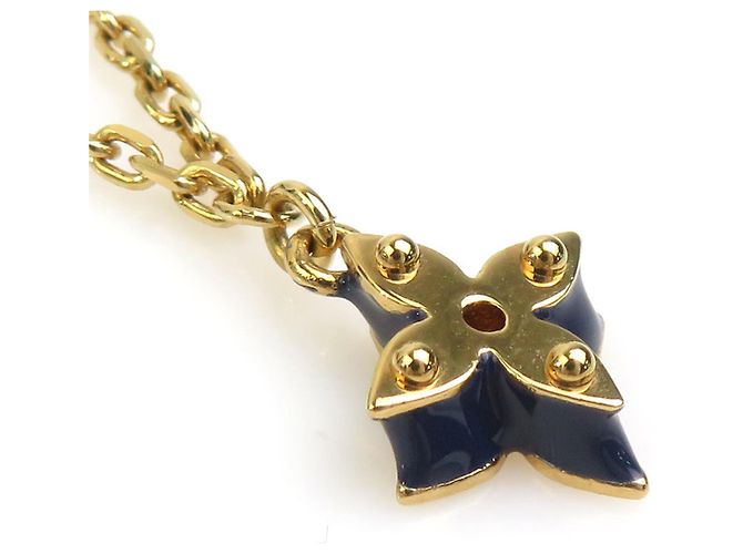 Collana in metallo dorato Louis Vuitton - vista 6