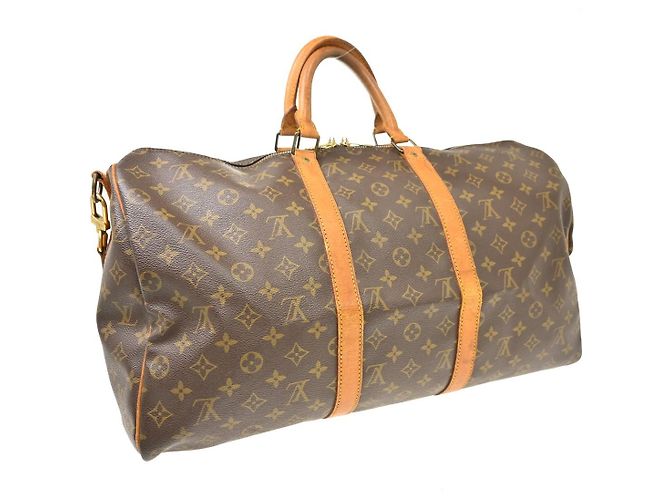 Louis Vuitton Keepall Bandouliere Monogram Canvas 50 - vue 2