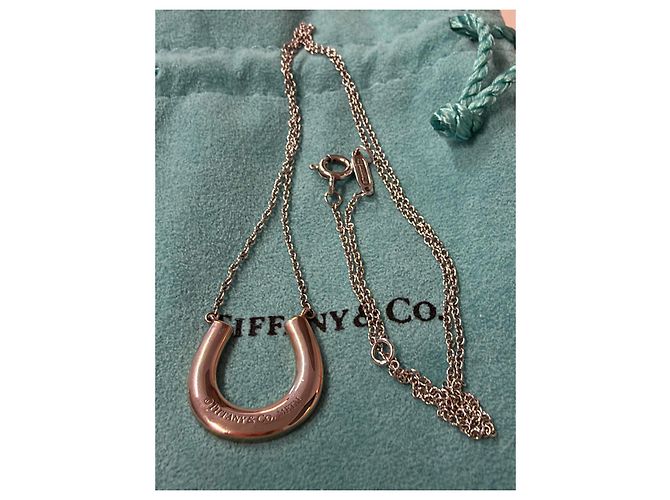 Collana Tiffany & Co. modello tiffany 1837 Lucky horseshoe rubedo - vista 11