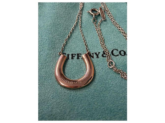 Collana Tiffany & Co. modello tiffany 1837 Lucky horseshoe rubedo - vista 12