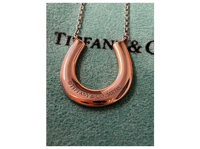 Collana Tiffany & Co. modello tiffany 1837 Lucky horseshoe rubedo - vista 2