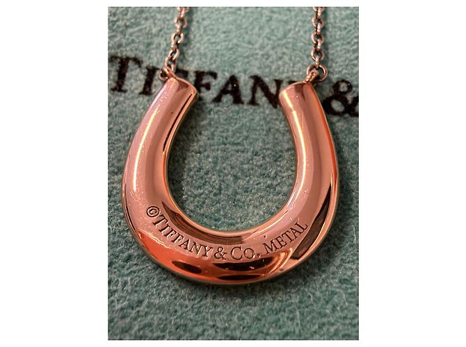 Collana Tiffany & Co. modello tiffany 1837 Lucky horseshoe rubedo - vista 3