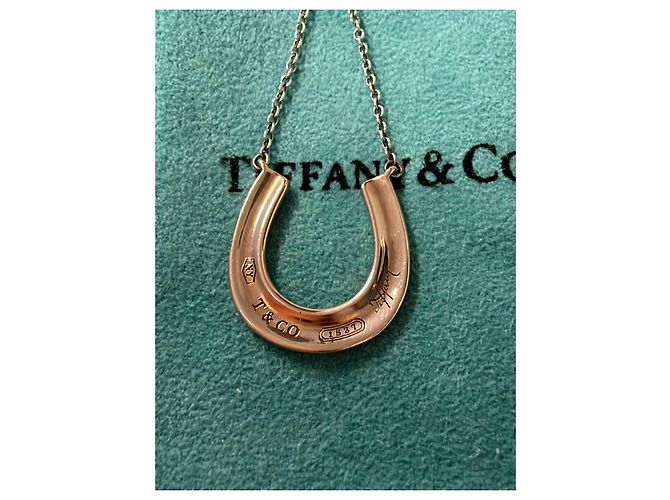 Collana Tiffany & Co. modello tiffany 1837 Lucky horseshoe rubedo - vista 5