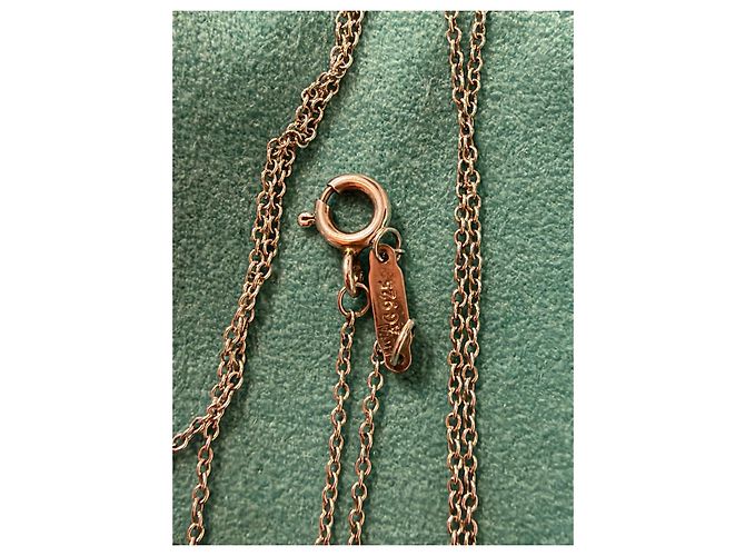 Collana Tiffany & Co. modello tiffany 1837 Lucky horseshoe rubedo - vista 9