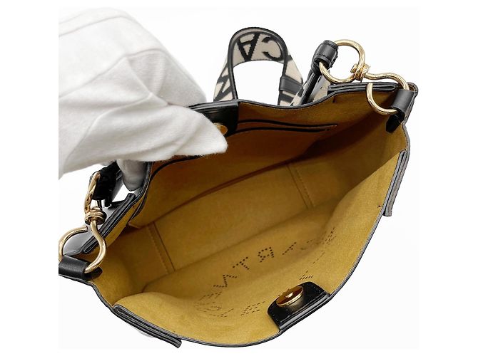 Stella Mc Cartney Stella McCartney Schultertasche Schwarz - Ansicht 8