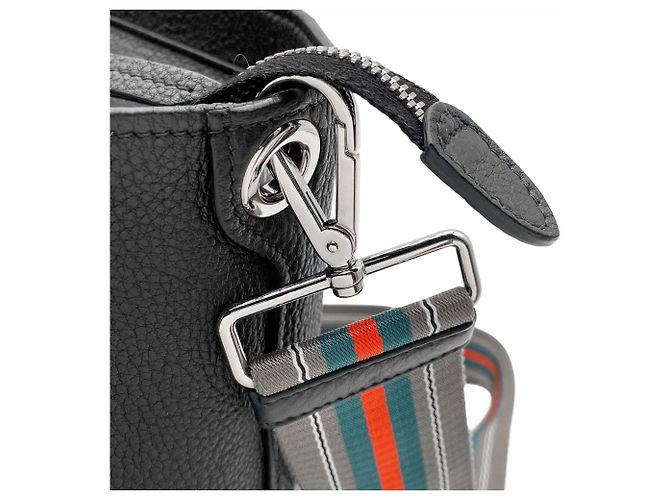 Bolsa de ombro bucket gofrada Prada - vista 16