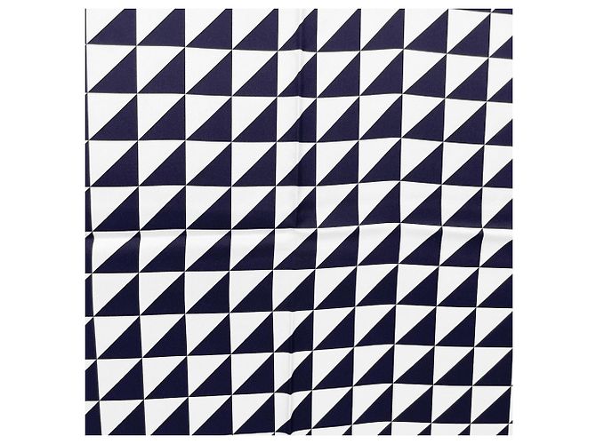 Prada Seidenschal mit Triangle-Logo - Ansicht 2