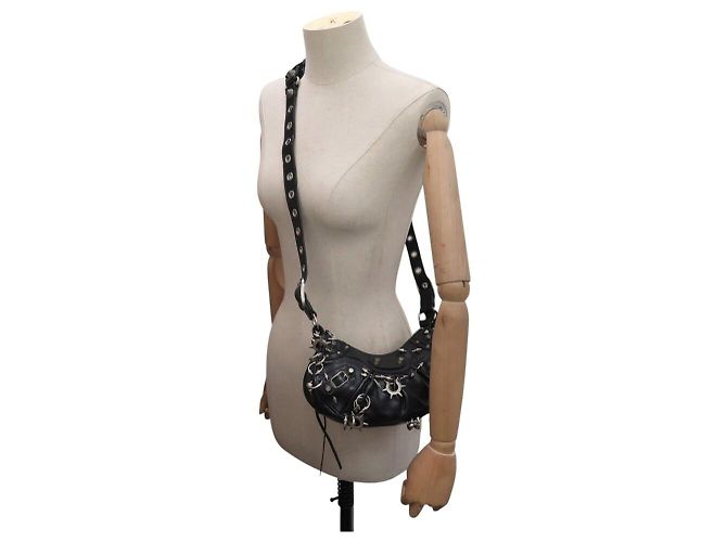 NUOVA BORSA A MANO BALENCIAGA LE CAGOLE XS PIERCING 671307 BORSA A TRACCOLLA - vista 5