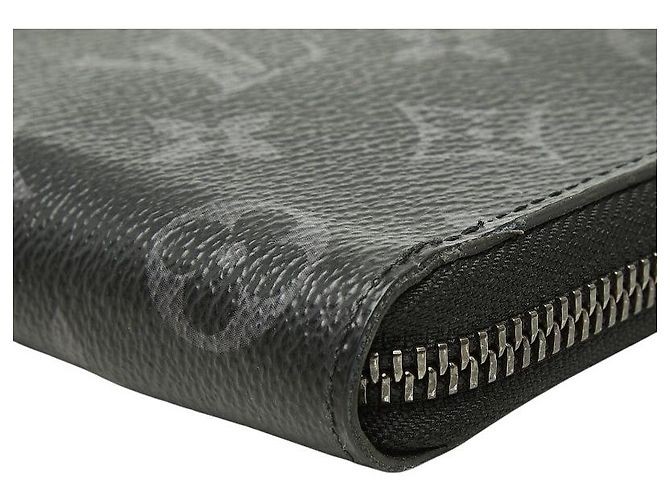 Cartera larga Louis Vuitton Zippy Vertical Monogram Eclipse - vista 4