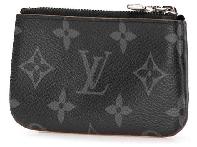 Porta-moedas Louis Vuitton Monogram Eclipse - vista 2
