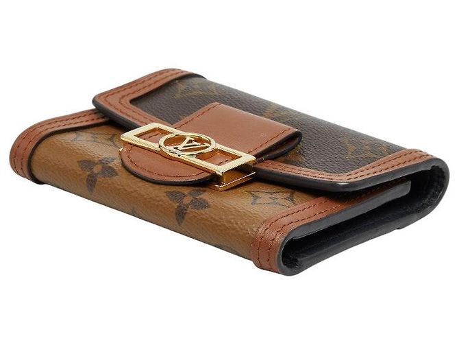 Louis Vuitton Portefeuille Dauphine Compact Trifold Wallet - vista 4