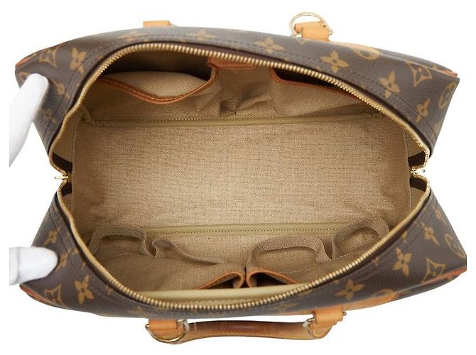 Borsa Louis Vuitton Monogram Deauville - vista 9