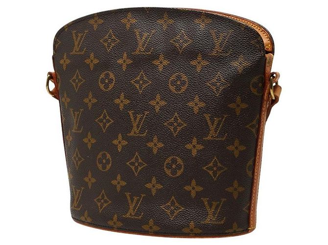 Borsa a tracolla Louis Vuitton Monogram Drouot - vista 2