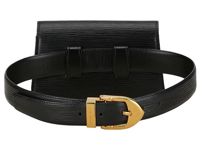 Borsa a tracolla Louis Vuitton Epi Tilsit M52602 - vista 3