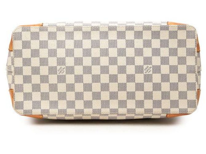 Borsa Tote Louis Vuitton Damier Azur Hampstead MM N51206 - vista 3