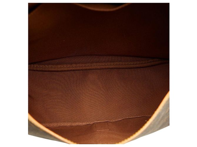 Borsa a tracolla Louis Vuitton Monogram Saumur 35 - vista 10