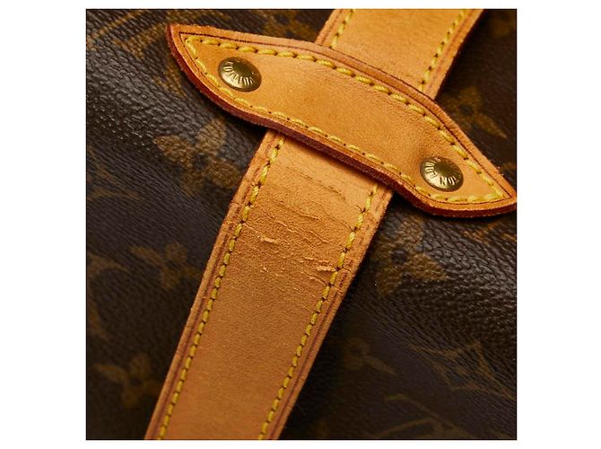 Borsa a tracolla Louis Vuitton Monogram Saumur 35 - vista 5