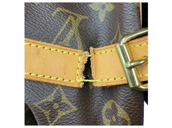Borsa a tracolla Louis Vuitton Monogram Saumur 35 - vista 8