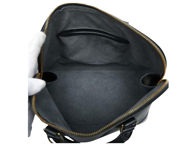 Sac à main Louis Vuitton Alma en cuir Epi - vue 10