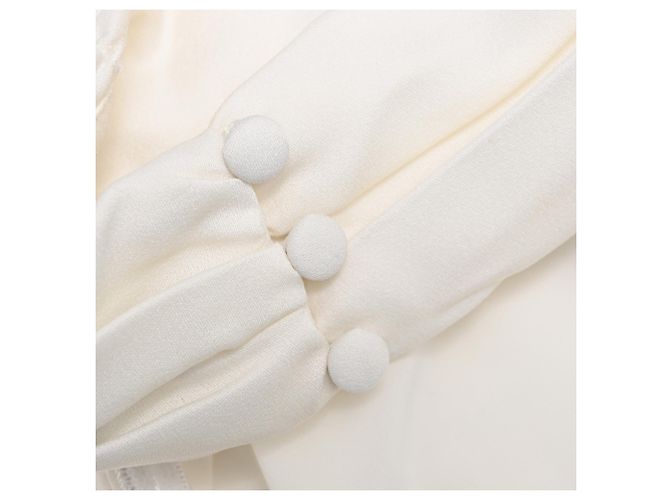 Autre Marque Robe Misha Evianna en polyester blanc ivoire - vue 10