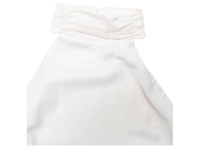 Autre Marque Robe Misha Evianna en polyester blanc ivoire - vue 4