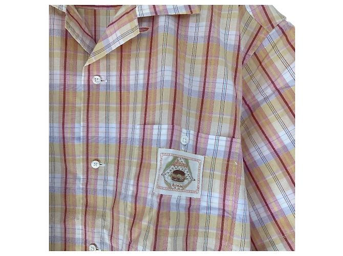 Autre Marque Camicia a maniche corte a quadri con colletto aperto Karl Helmut - vista 2