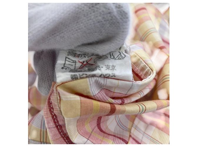 Autre Marque Camicia a maniche corte a quadri con colletto aperto Karl Helmut - vista 6