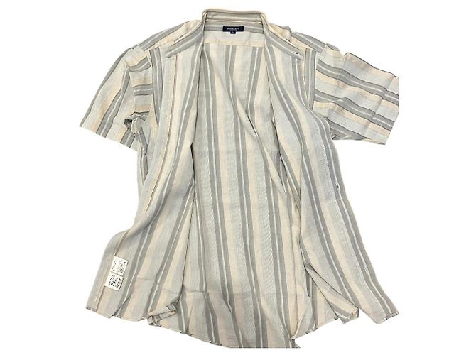 Camisa de algodón Burberry London Stripe - vista 3