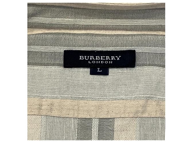 Camisa de algodón Burberry London Stripe - vista 5