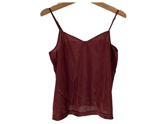 Autre Marque Top de volantes Lily Brown Fragment Sheer Pattern - vista 4
