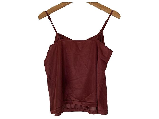 Autre Marque Top de volantes Lily Brown Fragment Sheer Pattern - vista 5