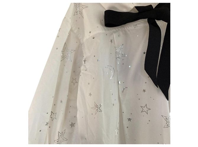 Autre Marque Blusa CHONO con estampado de estrellas y lazo en la espalda - vista 2