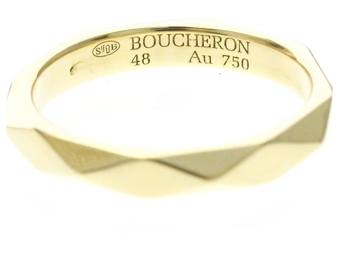 Boucheron Facette 18K Yellow gold - vue 5