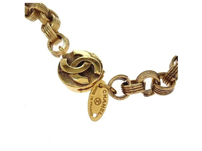 Collana Chanel CC Perle Sintetiche e Metallo Corta - vista 6