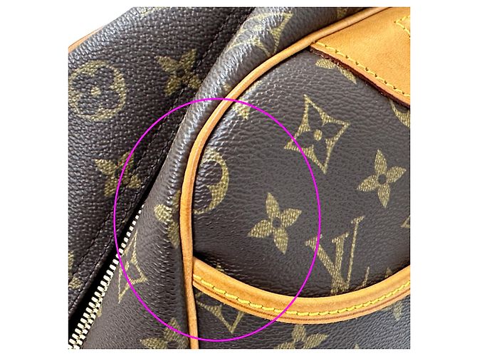 Borsa Louis Vuitton Monogram Deauville - vista 12