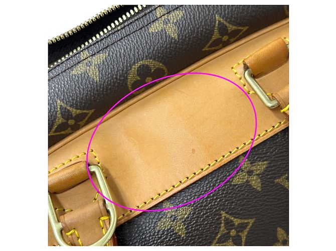 Borsa Louis Vuitton Monogram Deauville - vista 8