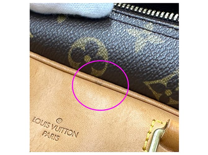 Borsa Louis Vuitton Monogram Deauville - vista 9