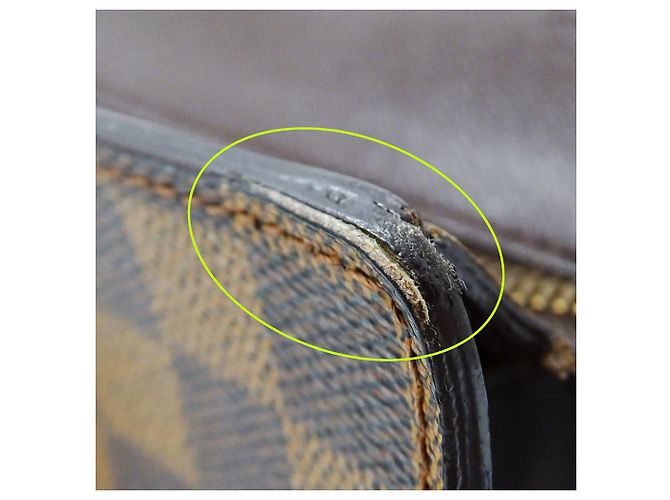 Borsa Louis Vuitton Damier Canvas - vista 10