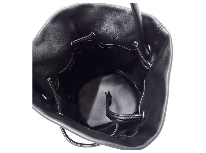 Everyday Mini borsa a mano Balenciaga in pelle nera - vista 7