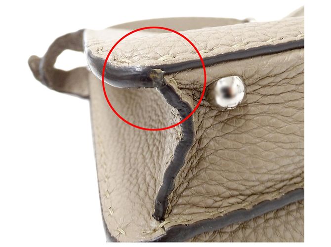 Borsa a mano/Borsa a tracolla Fendi - Selleria Peekaboo I.U. - vista 10