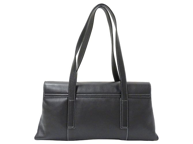 Bulgari Borsa Bvlgari da donna in pelle nera - vista 2