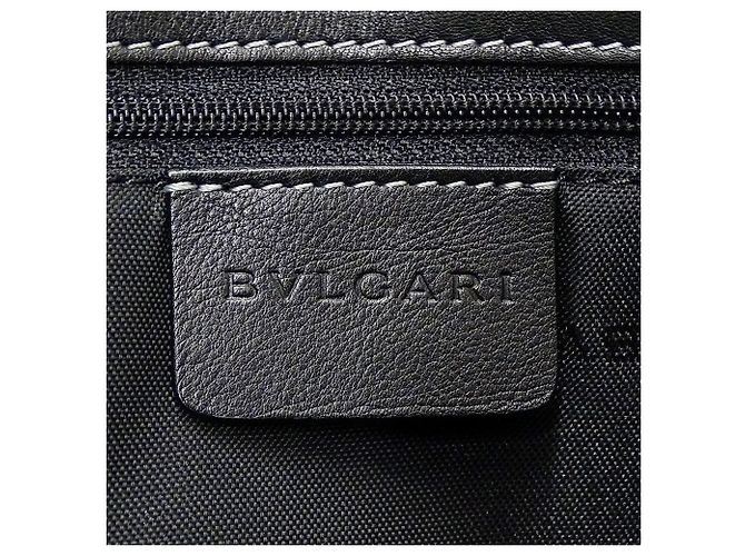 Bulgari Borsa Bvlgari da donna in pelle nera - vista 7