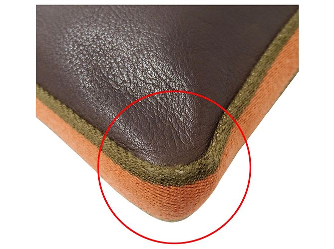 Borsa a tracolla Loewe in pelle marrone - vista 10