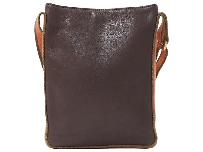 Borsa a tracolla Loewe in pelle marrone - vista 2