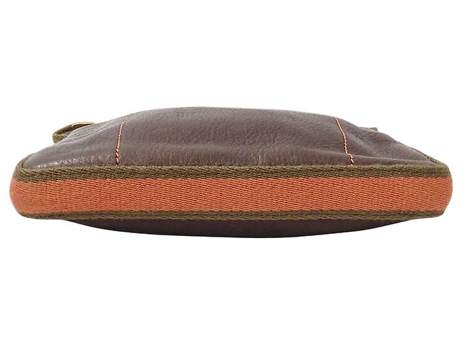 Borsa a tracolla Loewe in pelle marrone - vista 3