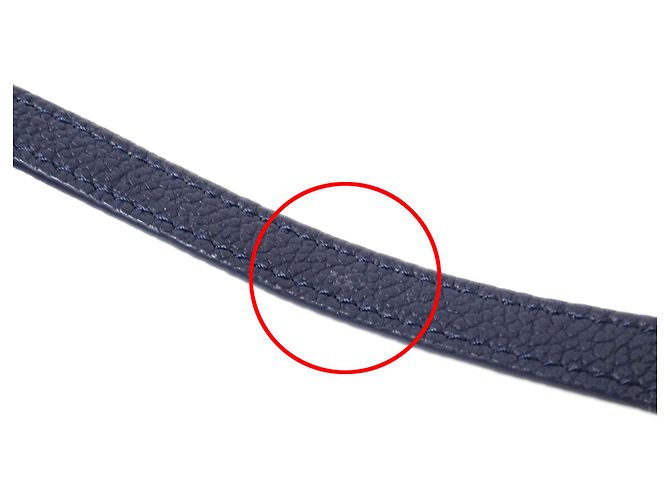 Big Bag Céline Celine Handtasche aus blauem Leder - Ansicht 16