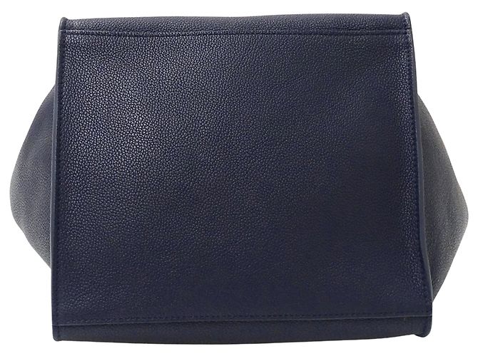 Big Bag Céline Celine Handtasche aus blauem Leder - Ansicht 3